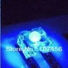 Wholesale Free Shipping (1000pcs) 3mm Piranha Super Flux Blue LED 3mm round 4pin led light lamp