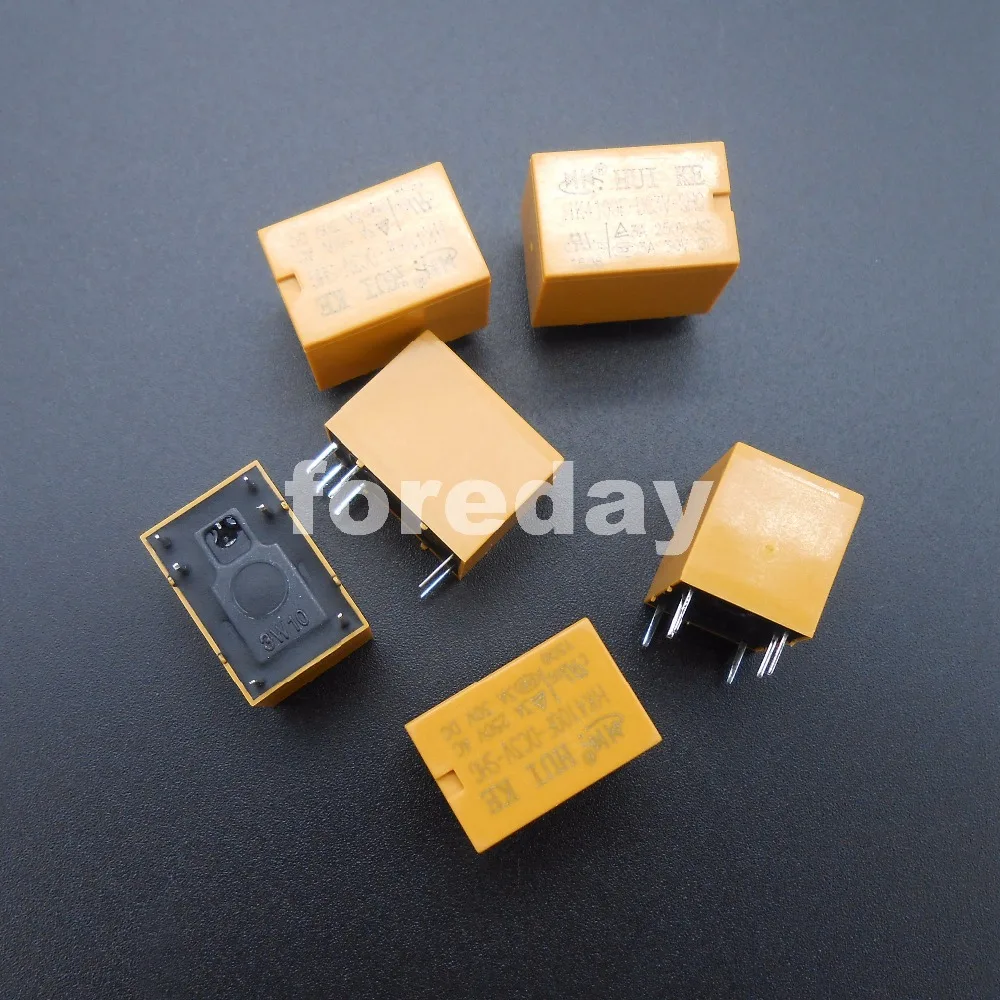 10PCS X HK4100F-DC3V-SHG 10PCS 3V Yellow Volt Power Relay DC3V 3A 6 PINS HUI KE 1C 1A 1B 10PCS/LOT 750VA/90W 120ohm *FD396X10