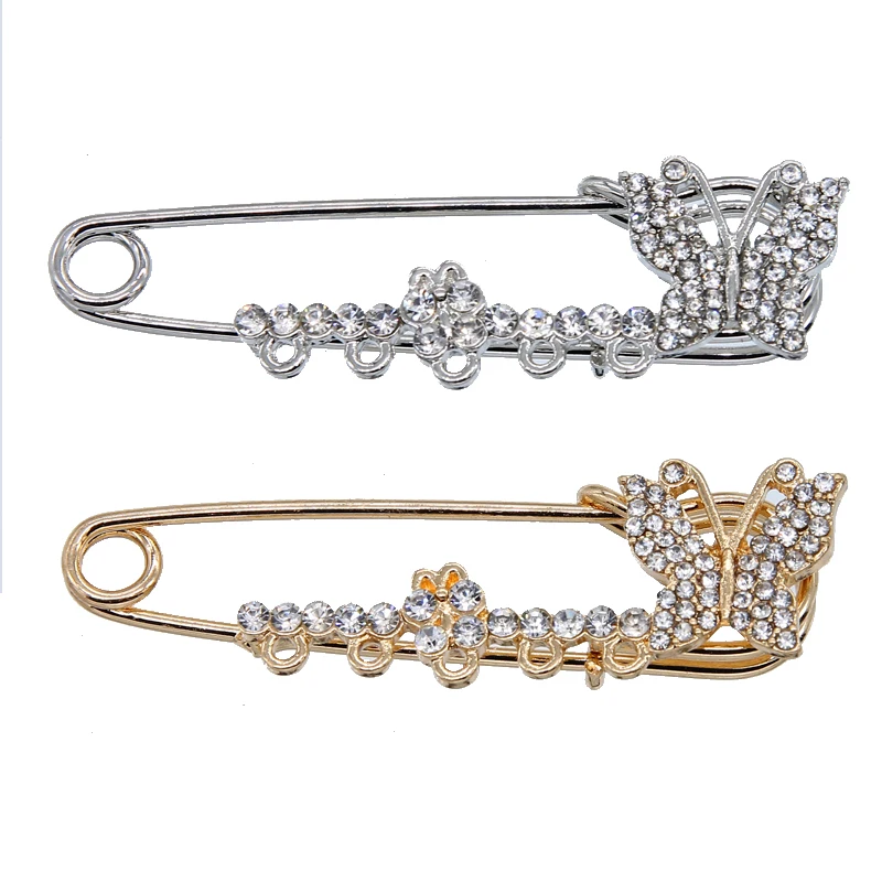 Classic big brooch retro brooch female fashion winter headscarf needle and brooch for female animal needle fine jewelry fashion