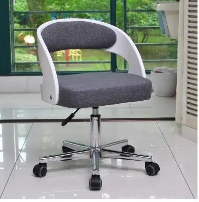 

Strengthen solid wood swivel chair. Home office study desk. Chair single swivel.001