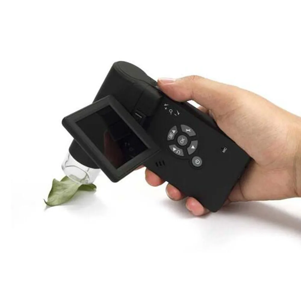 Hohe Qualität 3 ''LCD Display bildschirm 500X Mobile Digital Mikroskop mit 8 LED Lampe 5 MP Kamera Faltbare USB tragbare