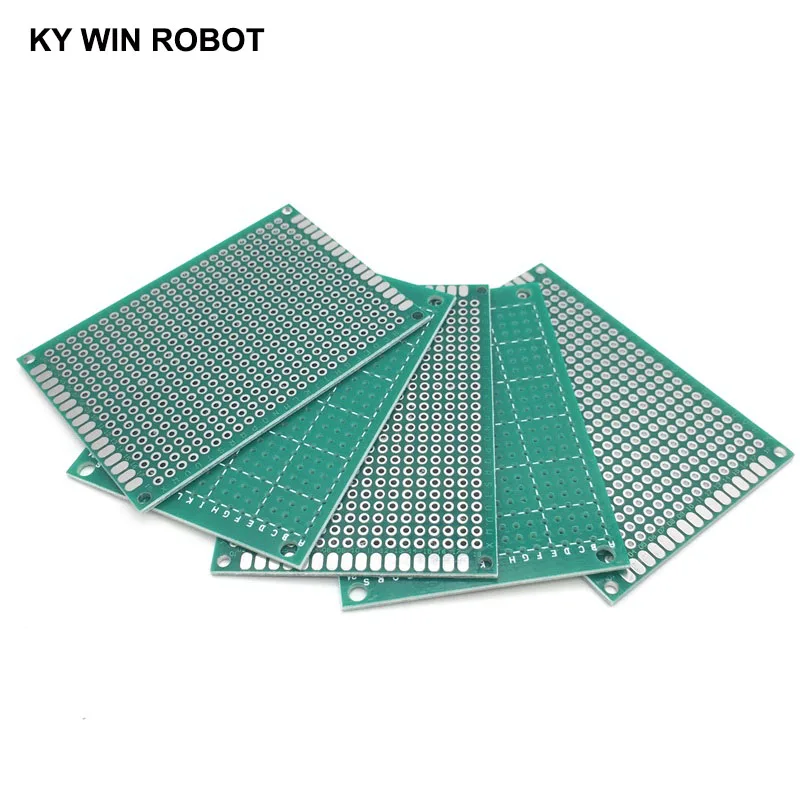 Picture 4: 5pcs 5x7cm 50x70 mm Single Side Prototype PCB Universal Printed Circuit Board Protoboard For Arduino