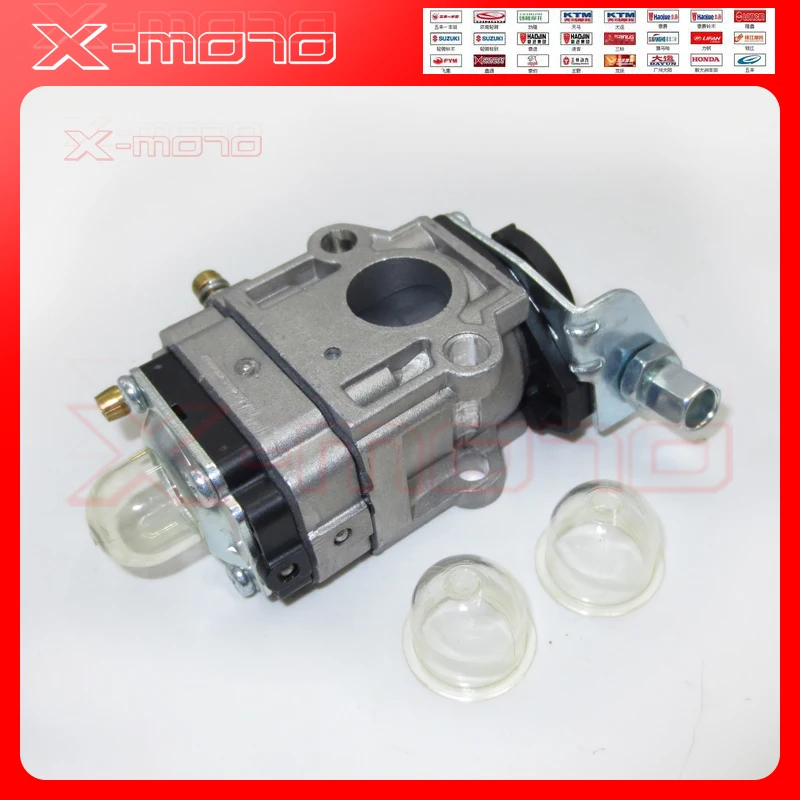 Gasoline Brushcutter 10mm/15mm  Carburetor Carb For CG430/520/40-5 Trimmer spare parts 40-5/44-5,43cc/47cc/49cc/52cc