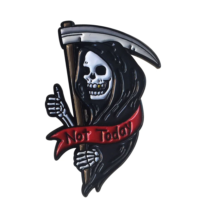 Dark Grim Reaper Pin