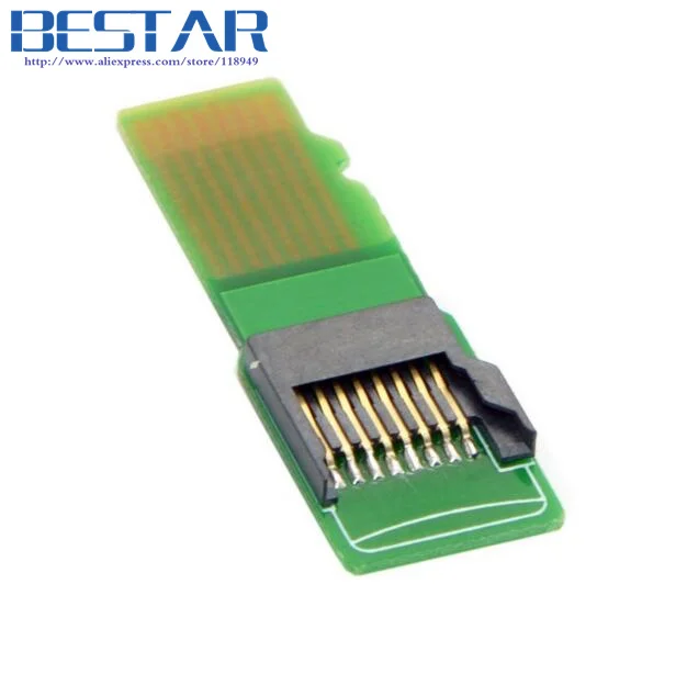 Micro SD TF Memory Card Kit with Male to Female Extension Adapter Extender Test Tools for PCBA