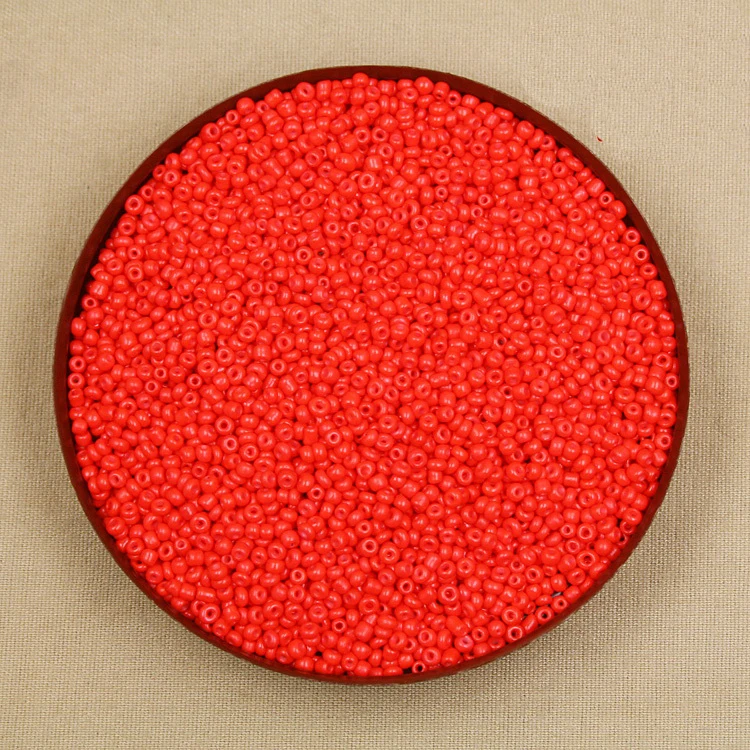 Factory 5000PCS  Neon Colour orange Red  2mm Glass Seed Loose Spacer Beads for Jewelry Making  DIY Craft A1 80g/lot