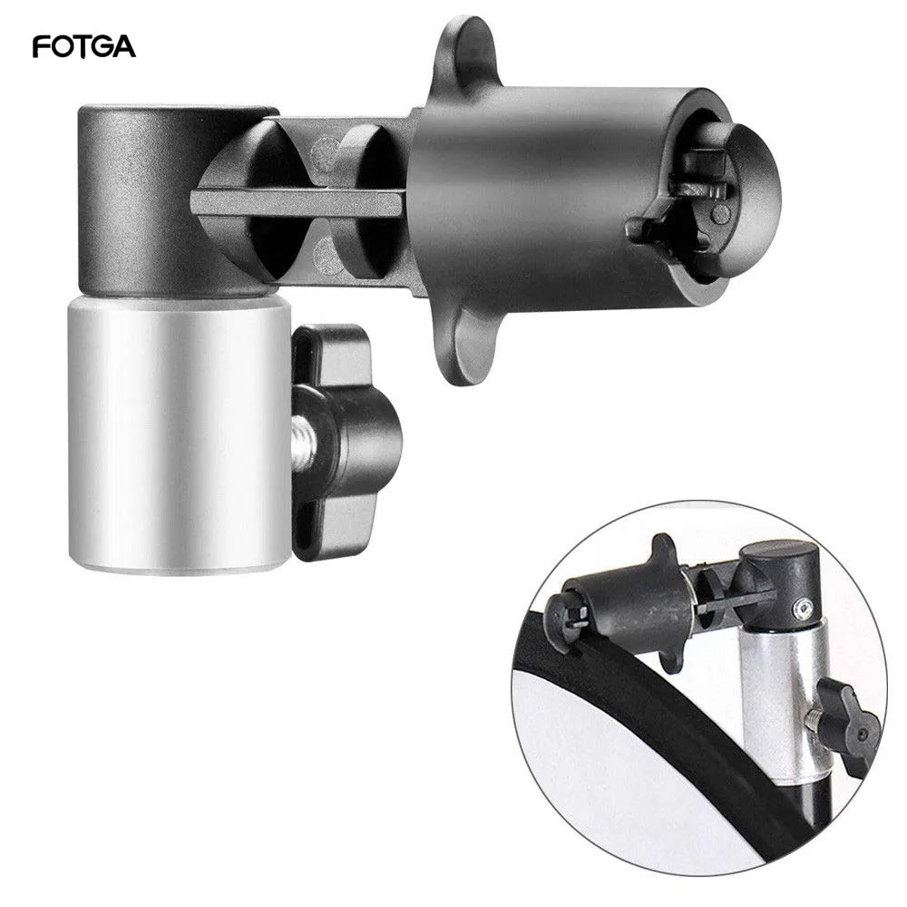 

FOTGA Video Photography Collapsible Background Reflector Disc Holder Clip Clamp For Light Stand