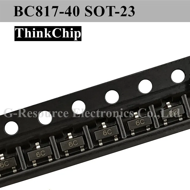 100 stücke) BC817-40 SOT-23 PNP Bipolar Transistor BC817 SOT23 (Kennzeichnung 6C)