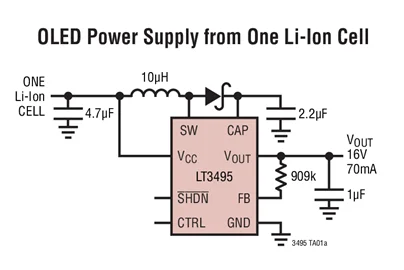 LT3495BEDDB-1 LT3495EDDB LT3495 - 650mA Micropower Low Noise Boost Converter with Output Disconnect