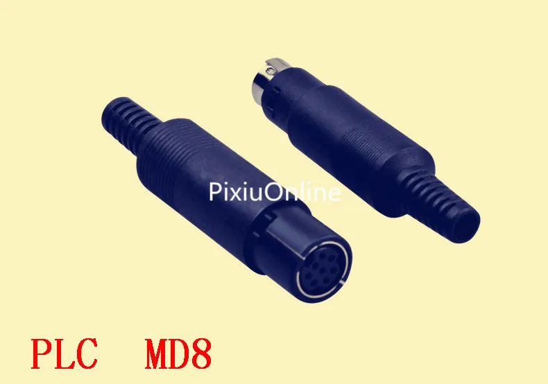 1 Buah YT368 PLC Eight Core Plug MD8 Mini Terminal Head 8 Pin Plug Gratis Pengiriman