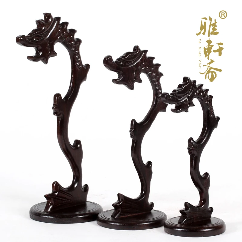 Zhai rosewood ebony Carving Crafts Gallery jade jade ornaments hanging rack hanging rack shelf leading jewelry