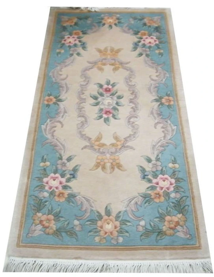 

Xinjiang and Tian handmade pure wool carpet 70CM*140CM single product Y-37