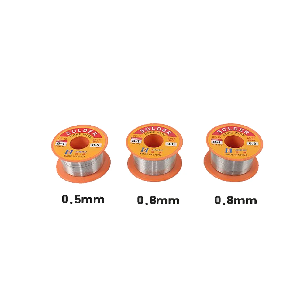 50g/100g 0.5MM 0.6MM 0.8MM Solder Wire Tin Lead 63/37 Flux 2.0% Rosin Soldering Core