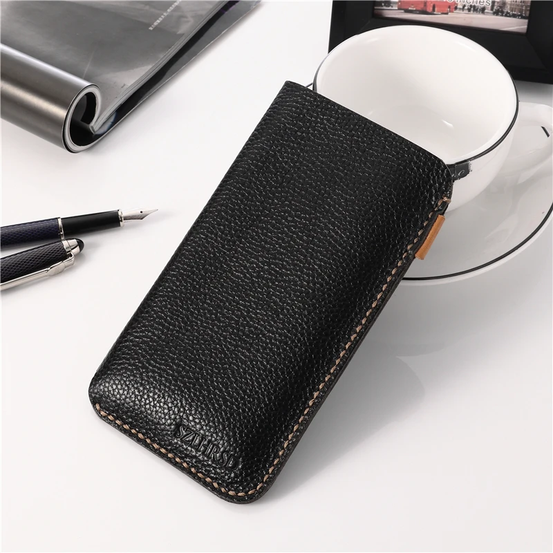 Handmade High Quality Phone bag Drop Protection Case Genuine Leather Cover Blackview BV9800 Pro BV9600 plus BV9100 BV6100 BV5900