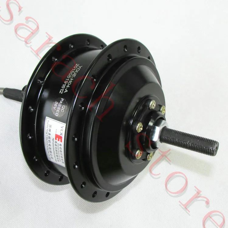 

350W 36V brushless gear high-speed motor ,electric bicycle motor, rear wheel .hub motor.