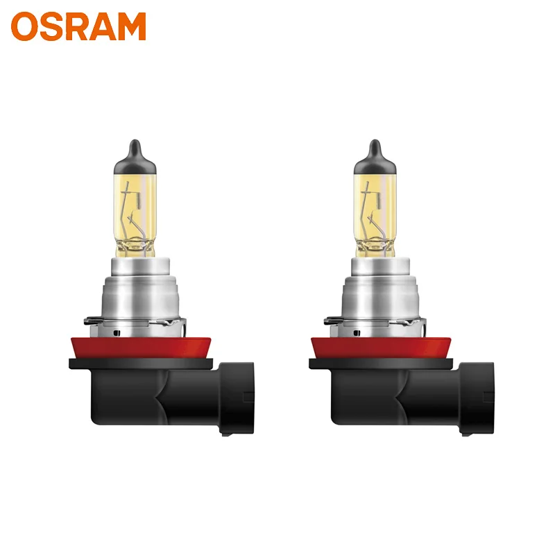 OSRAM H8 Fog Breaker 12V 55W 2600K Yellow FBR Halogen Original Headlight 62212FBR(Pair)