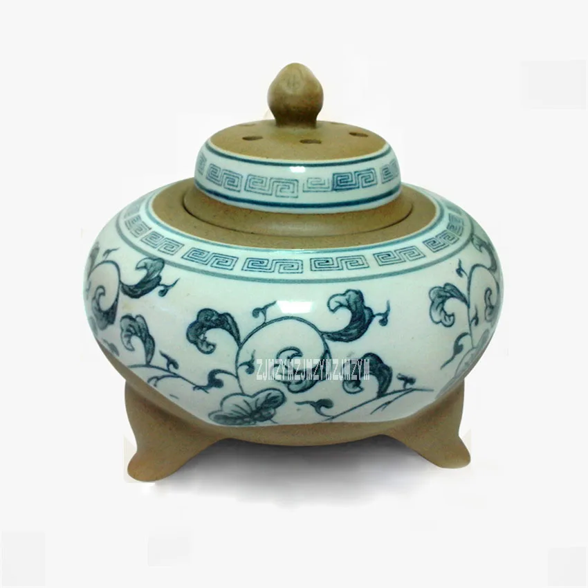 New Arrival Three-foot Ceramic Incense Burner XXL023 Plugging Coarse Pottery Furnace Thermostat Timing Sandalwood Powder Furnace