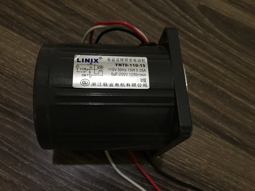 

yn70-110-15 3 lines Constant speed LINIX motor yn70-15 new original Voltage 110v YN70