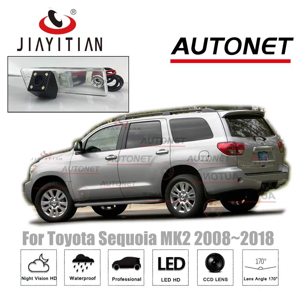 

JiaYiTian rear view camera For Toyota Sequoia MK2 2008~2018 backup Camera/CCD Night Vision/Reverse License Plate camera