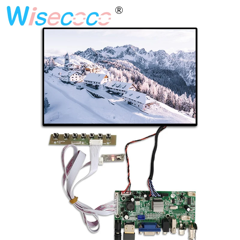 

10.1 inch 1280*800 N101ICG-L21 LCD for Raspberry Pi 3B 2 1 Screen Display With Remote Driver Control Board AV VGA