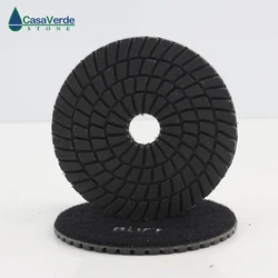 Free shipping DC-BSW02 wet black buff polishing pad 4 inch 100mm for polishing granite and marble