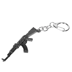 Around The Fire Line Ak47 Arme Pistolet, Sniper Gun Cf, Mini Gun, Key Pendant, Keychain Ring, Gift, 2022