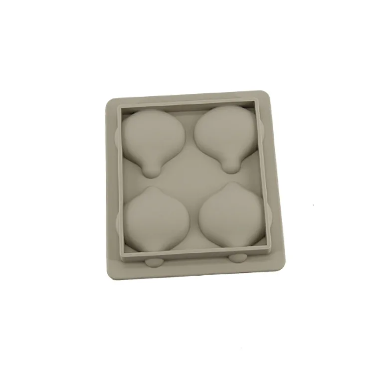 DIY 4 Cavity Mini Flower Ball Aromatherapy Plaster Crystal Epoxy Silicone Mold Home Decor Of Aromatherapy Mold H239