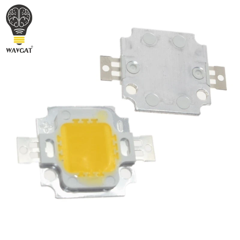 10PCS 10W LED 10W warm white 800-900LM LED Bulb IC SMD Lamp Light Daylight white High Power LED 3000K-3200K