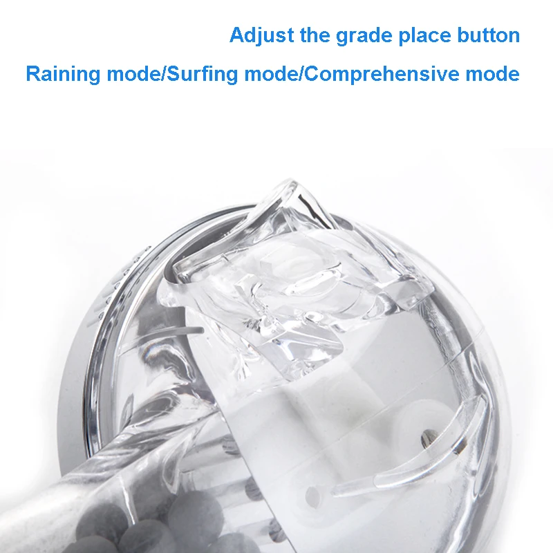 دش تصفية المياه فوهة رئيس الرش سبا Pp القطن دش السوبر المحمولة توفير المياه حمام دش فوهة