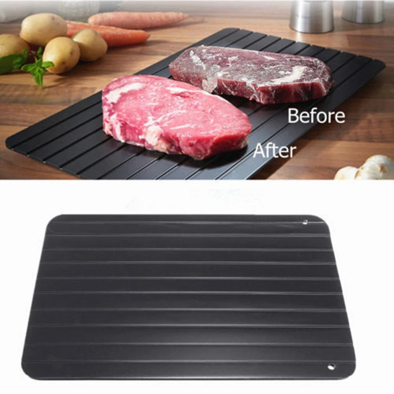 

1Pc Fast Defrosting Tray Chopping Board Rapid Safety Thawing Tray Quick Thawing Plate For Frozen Food Meat Kitchen Gadget Tool