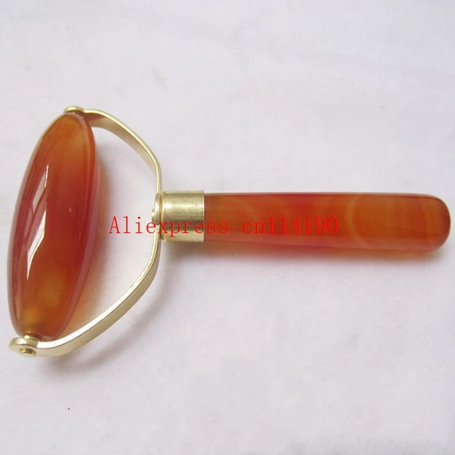 Wholesale 20 pcs/lot  jade Facial massager Beauty Roller massage stick