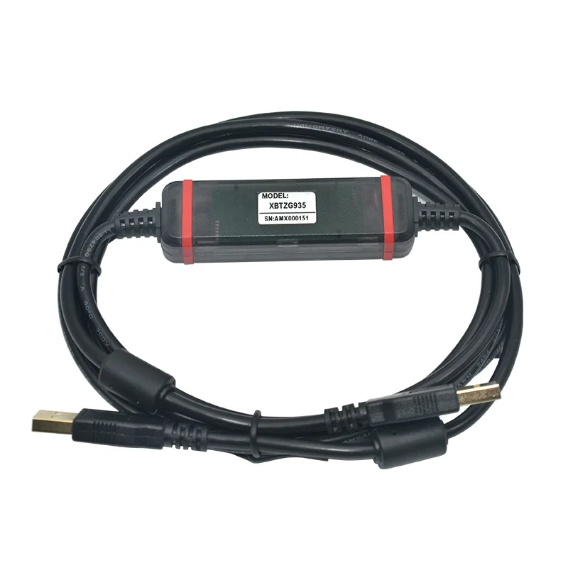 Suitable for NEW human-machine touch screen programming cable HMI data line XBTGT series download line XBTZG935