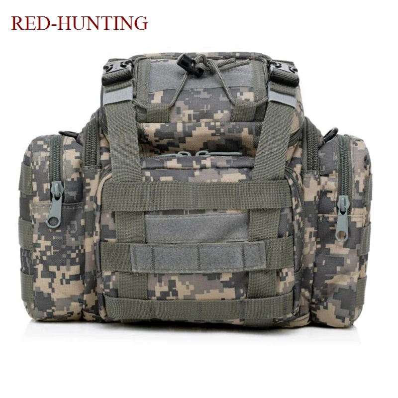 600D Nylon Multi-purpose Outdoor Camera Bag Tactical Camping Hiking Climbing Backpack Rucksack