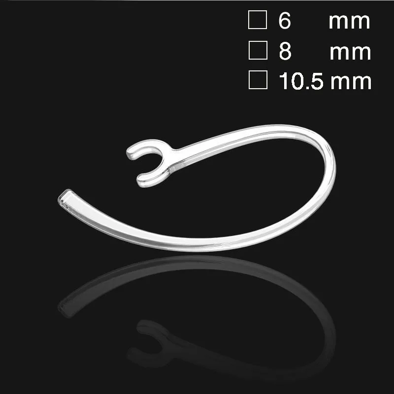 

6mm/8mm/10.5mm Wireless Bluetooth Earphone Earhook Loop Clip Headset Ear Hook Replacement Headphone Accessories For Samsung