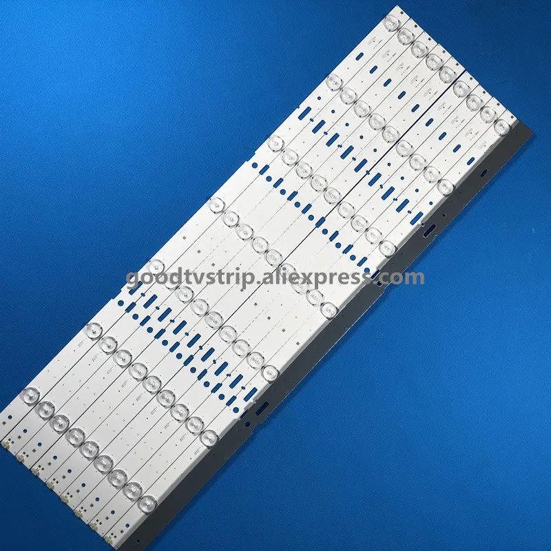 

10PCS LED Backlight strip For 32" inch TV 32VLE4401 32VLE4500 2013ARC320-3228N1 2013ARC32_32281-7 615mm 7Lens