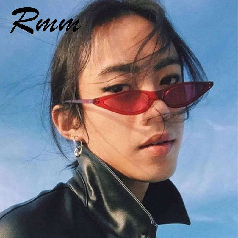 RMM Brand Cateye Sunglasses for Women Designer Retro Points Sun Glasses superstar Female Lady Eyeglass Individual glasses