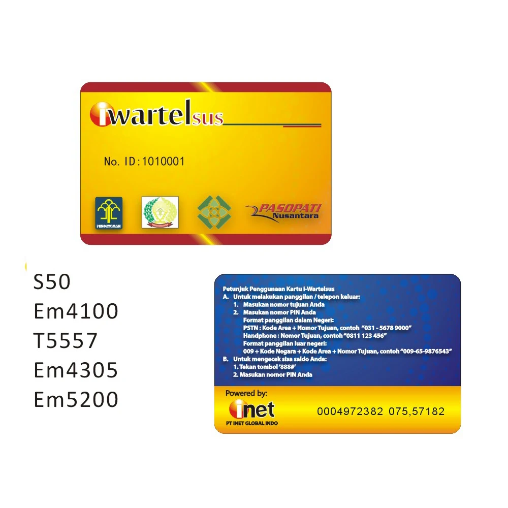 1000 pz Carta di Stampa Personalizzata 13.56 MHz Carta RFID Carta NFC 13.56 MHz ISO14443A s50 Stampato Modello Arbitrario Numero Carta VIP