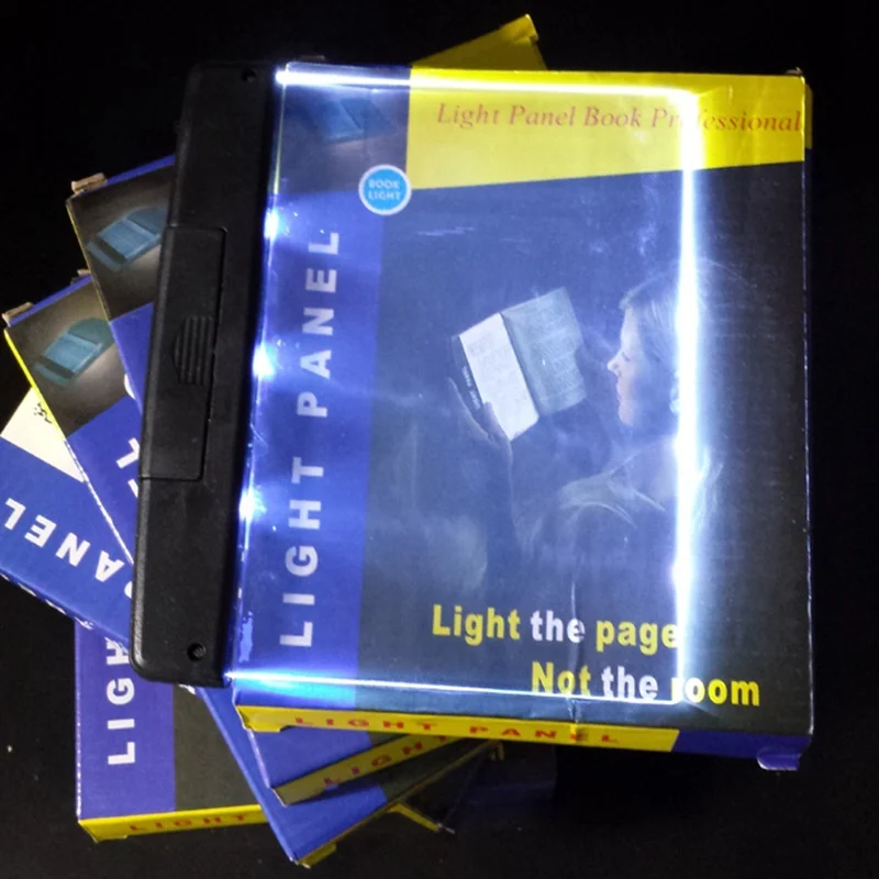 Skybesstech SK-GT-01 Light Panel Novelty Lighting LED Reading Book Night Light Wholesale Free Shipping 48pcs/Lot