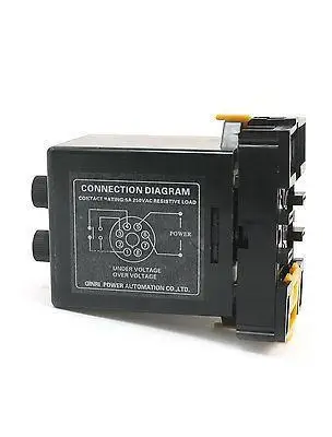 SVM-A/220V AC 220V Protective Adjustable Over/Under Voltage Monitoring Relay