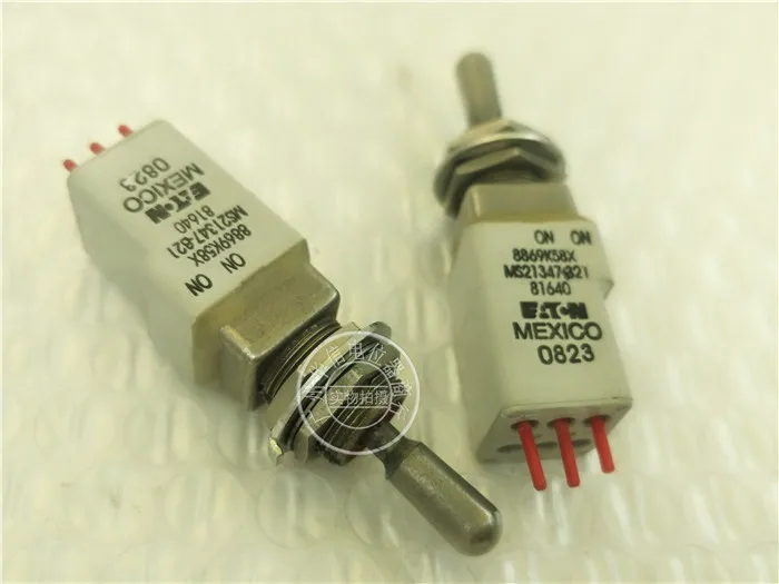 Quality assurance MS21347-821 8869K58X 6pin unilateral reset button switch