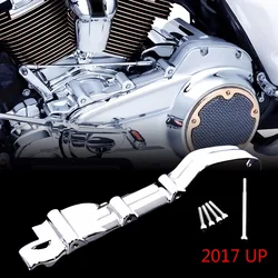 Chrome Inner Primary Accent Cover For Harley Touring Street Glide Road King FLHX FLH/T FLHR 2017-2023 Models