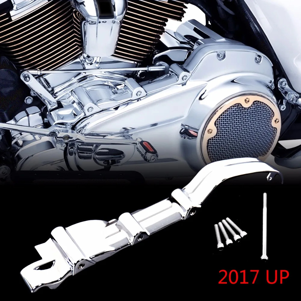 Chrome wewnętrzna podstawowa pokrywa dla Harley Touring przemieszczanie się po ulicy Road King FLHX FLH/T FLHR 2017-2023 modele
