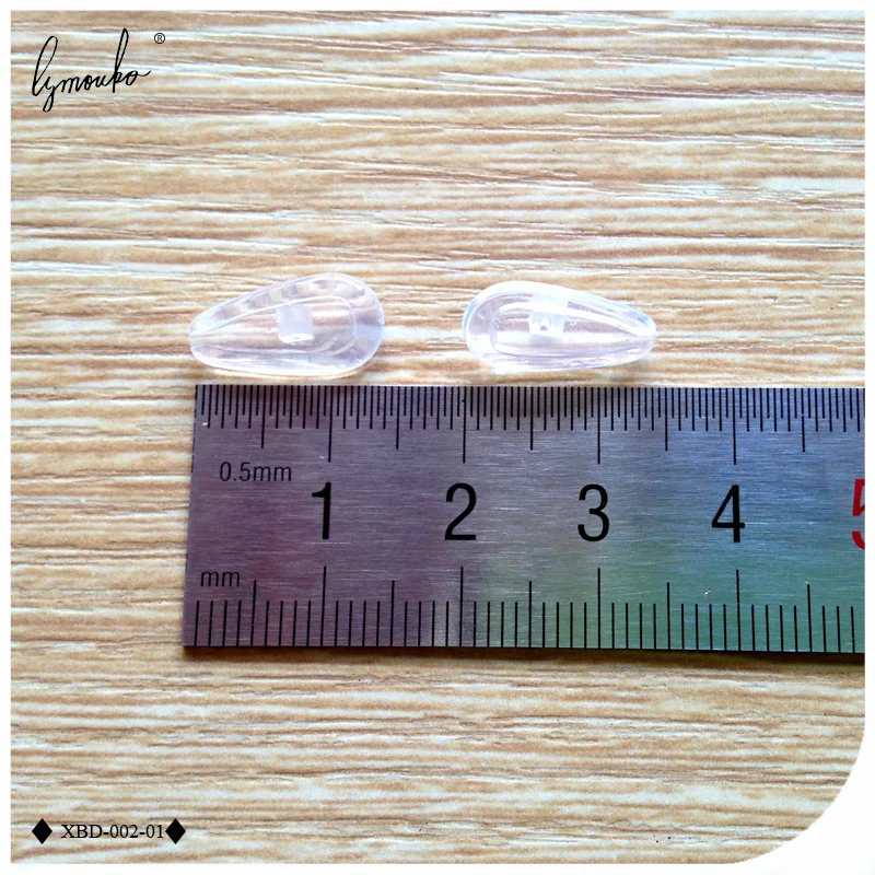 Lymouko 5 Pairs/Lot Melon Seeds Silicone Airbag Soft Nose Pads On Glasses Massage Health Care Anti-Slip Toos Eyeglasses