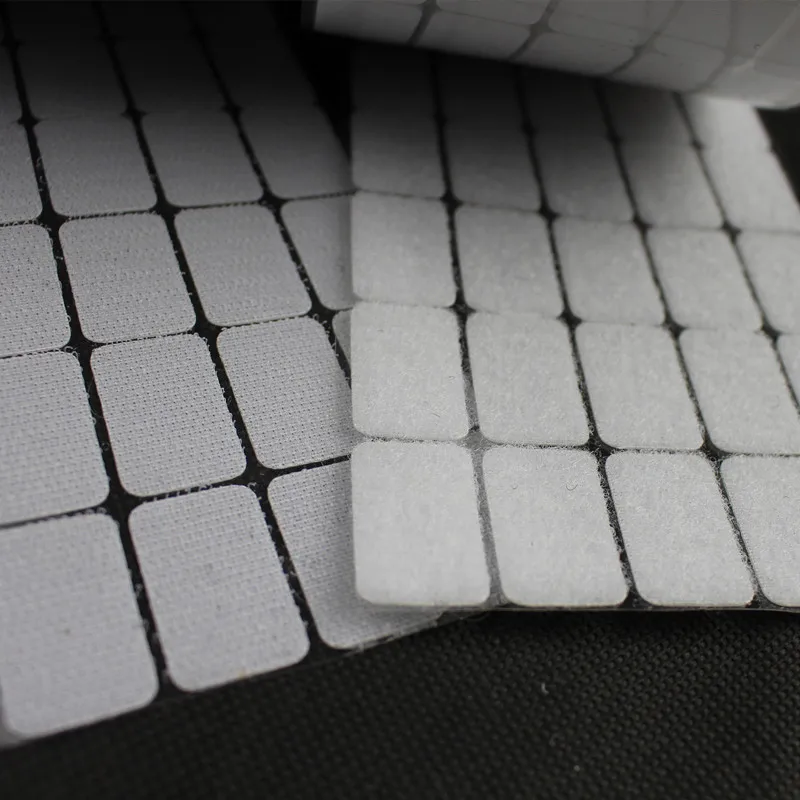 50Pairs 20*30mm Adhesive Fastener Tape Nylon Polyester Hook And Loop Rectangles Magic Sticker Tape Strong Self Adhesive Tape