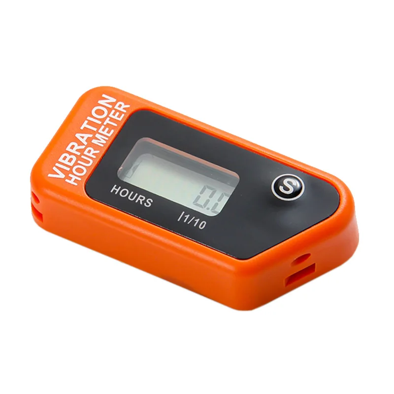 Waterproof LCD Wireless Vibration Hour Meter Counter For Motocross Engine Boat Snowmobile Motorcycle Chainsaw Marine ATV Jet Ski 5
