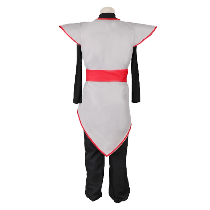 Disfraz de cosplay de Super Goku Black Zamasu Merged Potara Fusion para Halloween, fiesta de Navidad, disfraz para hombres y mujeres