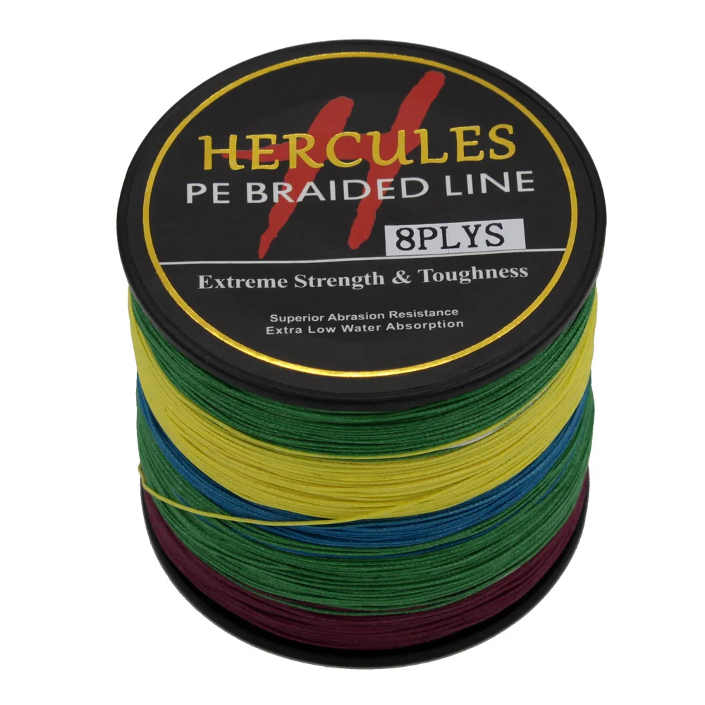 Hercules PE Braided Fishing Line Sea Saltwater Fishing Weave Extreme Super Strong 100% Super Power 8 Strands 300m image 3