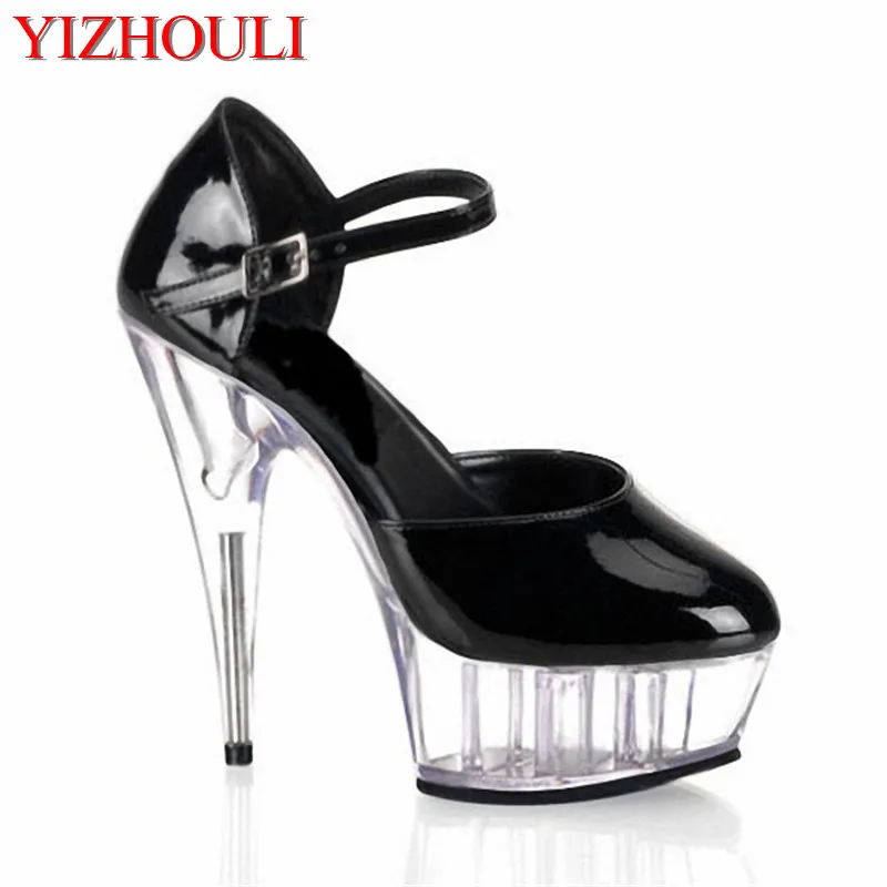 

Classics Women's Clear Sole 15CM High Heel Platforms Pole Dance / Performance / Star / Model Shoes, Wedding Shoes