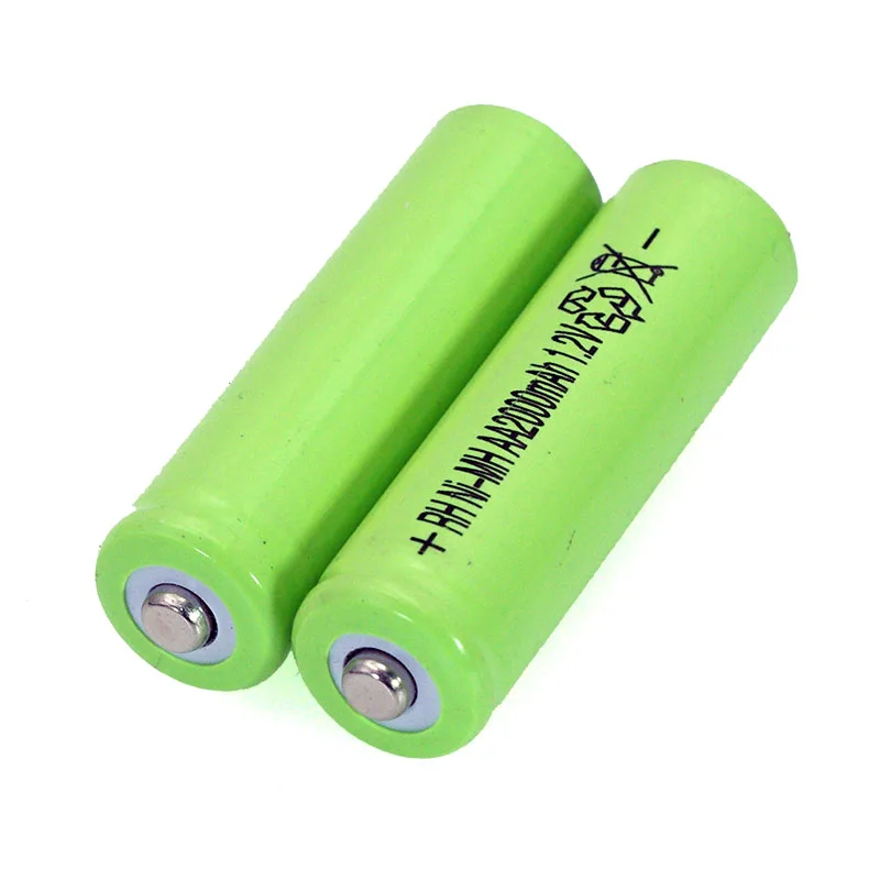 1.2V AA Ni-MH Battery 2000mAh 1.2v Rechargeable Battery High Capacity Camera/Microphone/Mouse /toys batteries