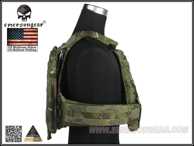 Emersongear- Adaptive Combat Vest, Airsoft,Heavy Version, EM7397,MC Tropic